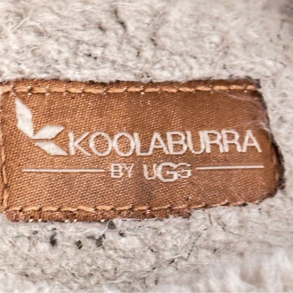 Koolaburra Tan Brown Suede / Sherpa Slip-On Shoes size 11 - Picture 4 of 13